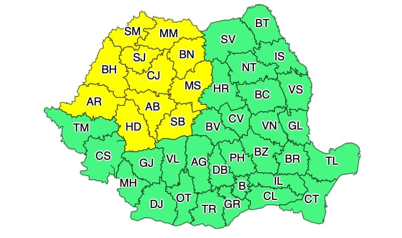 ANM: Canicula pune stăpânire pe toată România ANM: Canicula pune stăpânire pe toată România