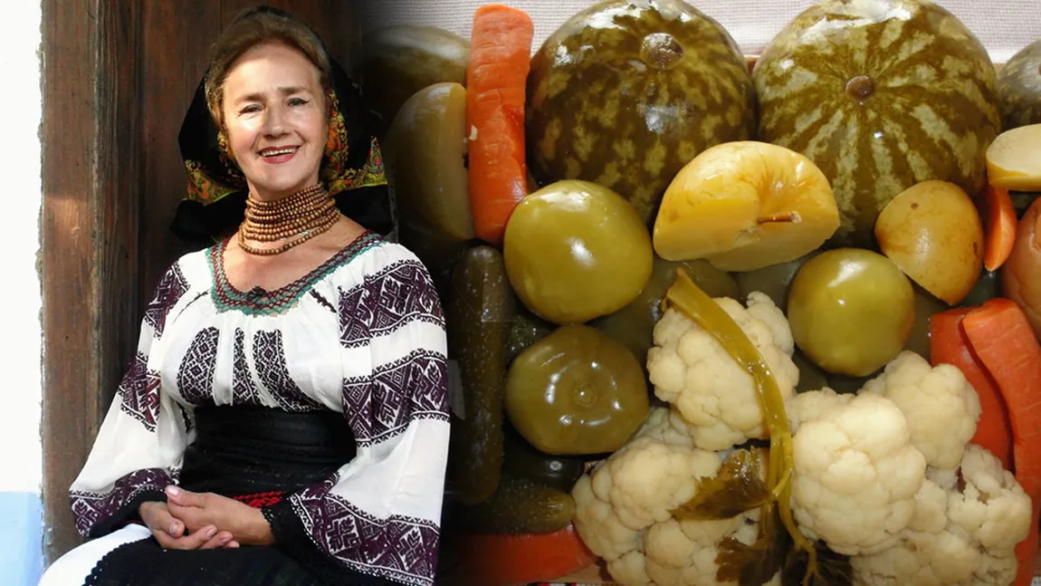 Sofia Vicoveanca a dezvăluit secretul rețetei sale de murături