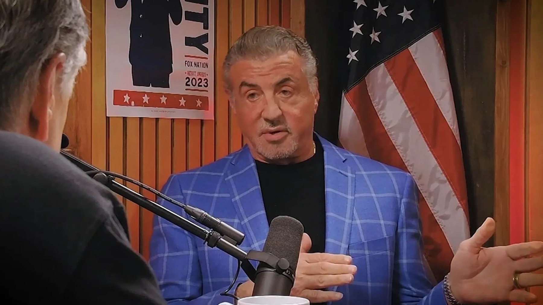Sylvester Stallone interview with Fox Nations Sean