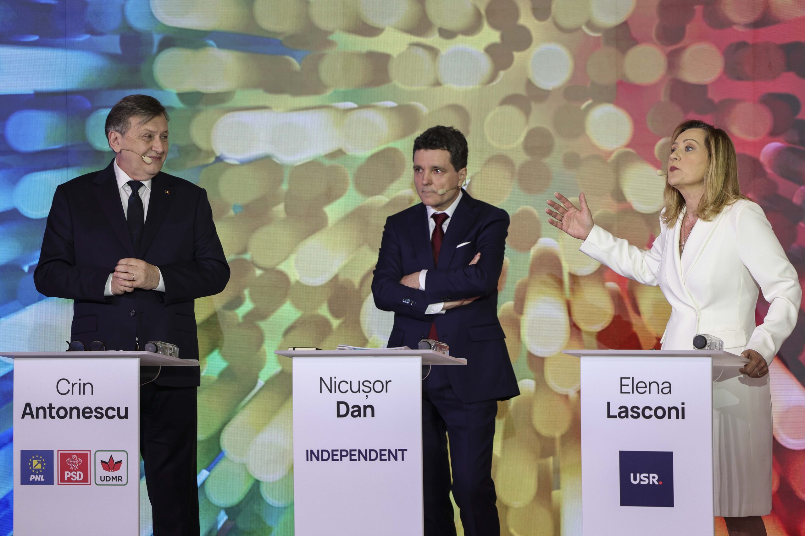 Crin Antonescu câștigător detașat pe finalul dezbaterii. Nicușor Dan, moment critic: refuz de a răspunde întrebărilor despre finanțarea campaniei