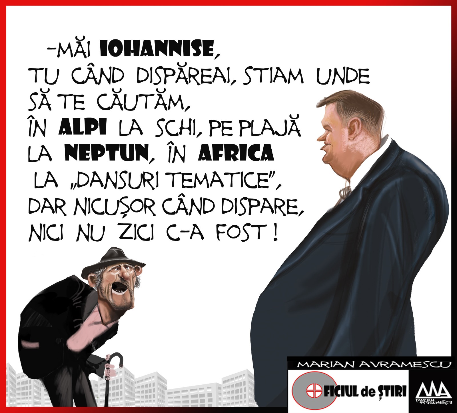 Comparație Nicușor Dan – Klaus Iohannis: măcar știam unde dispărea fostul președinte… la plajă. Actualul e pierdut