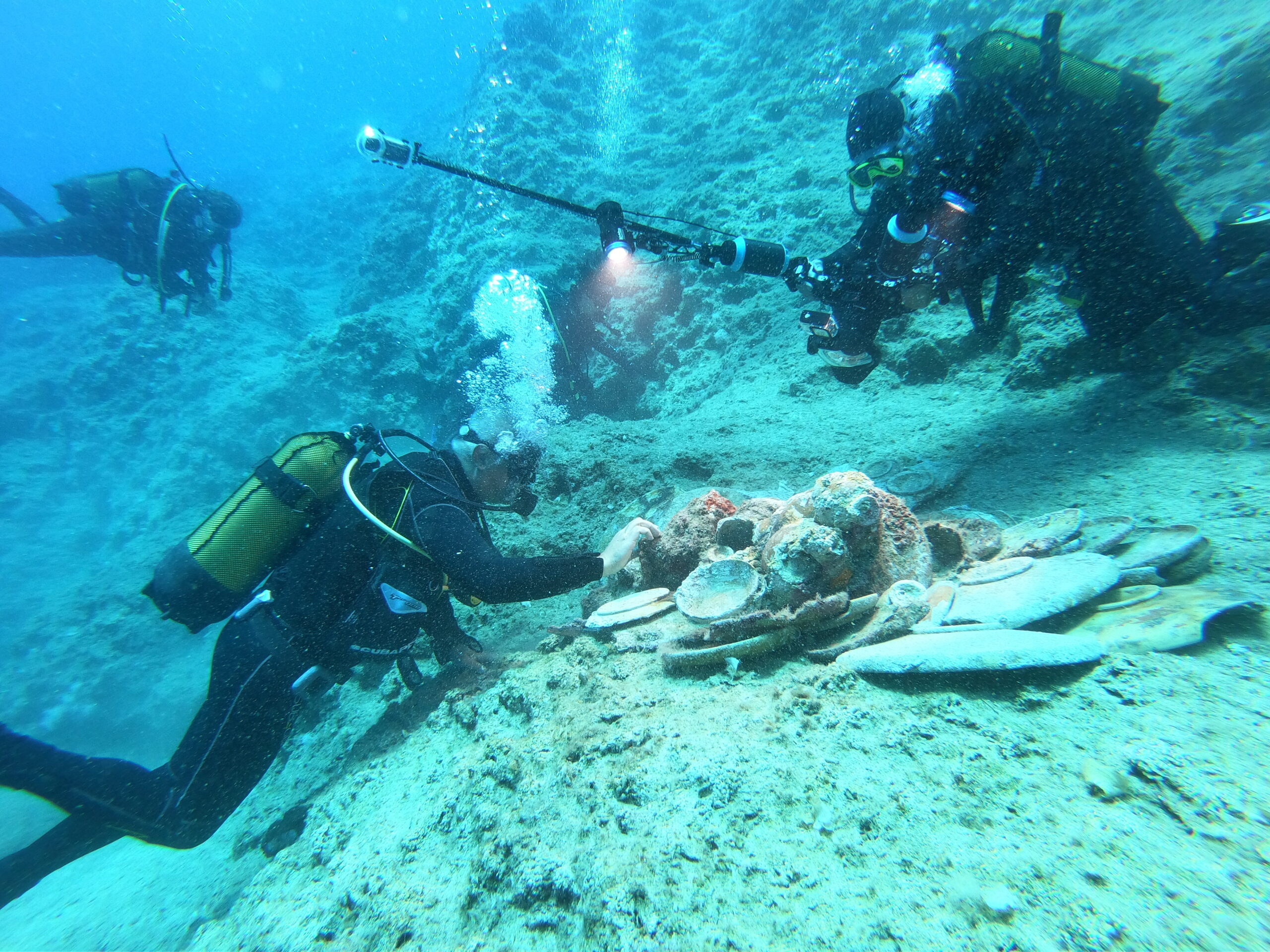 Descoperire spectaculoasă în în largul coastei Antalya, după 2.000 de ani