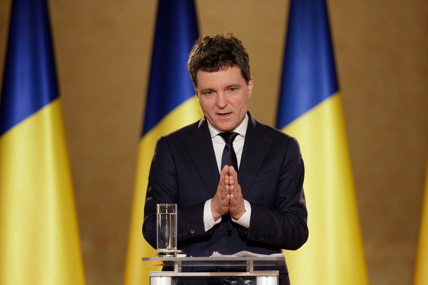 Nicușor Dan, la Copenhaga: dosarul alegerilor din 2024, securitatea europeană și proiectul „zidului anti-drone”