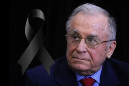 Funeralii Ion Iliescu: Sicriul fostului președinte a ajuns la Palatul Cotroceni.