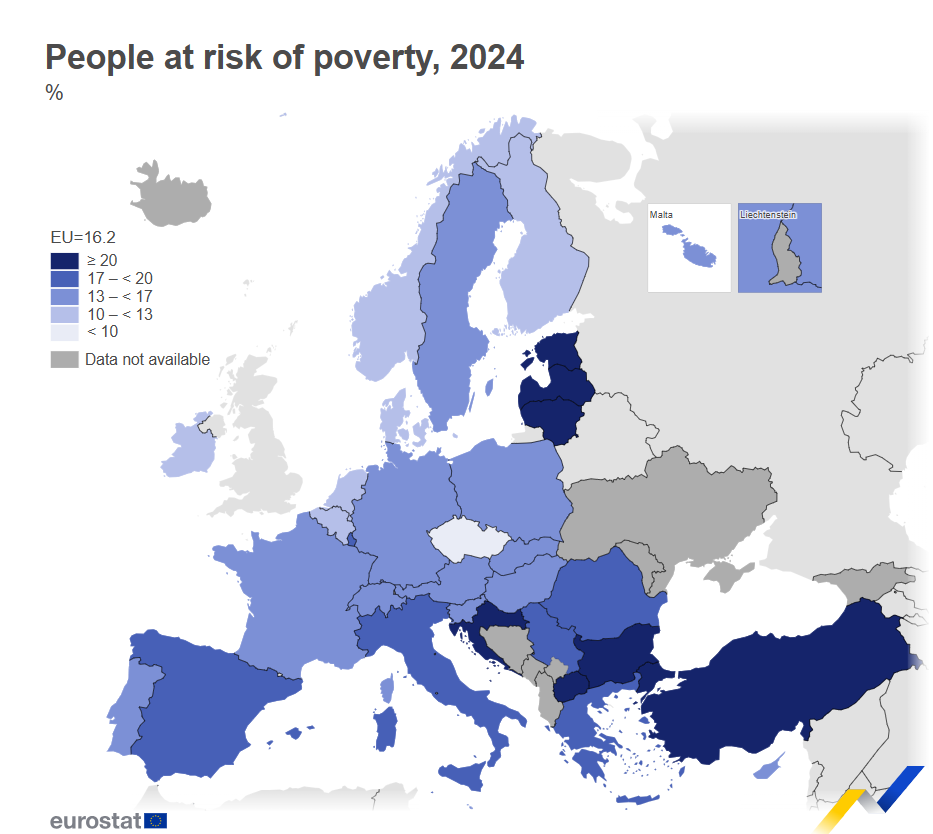 Eurostat: România, în topul UE la sărăcie resimțită Eurostat: România, în topul UE la sărăcie resimțită