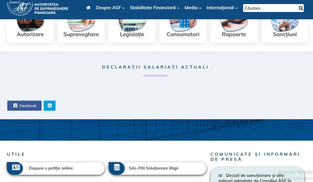 Angajații ASF, ascunși, cu tot cu venituri | Oficiul de Știri Angajații ASF, ascunși, cu tot cu venituri | Oficiul de Știri