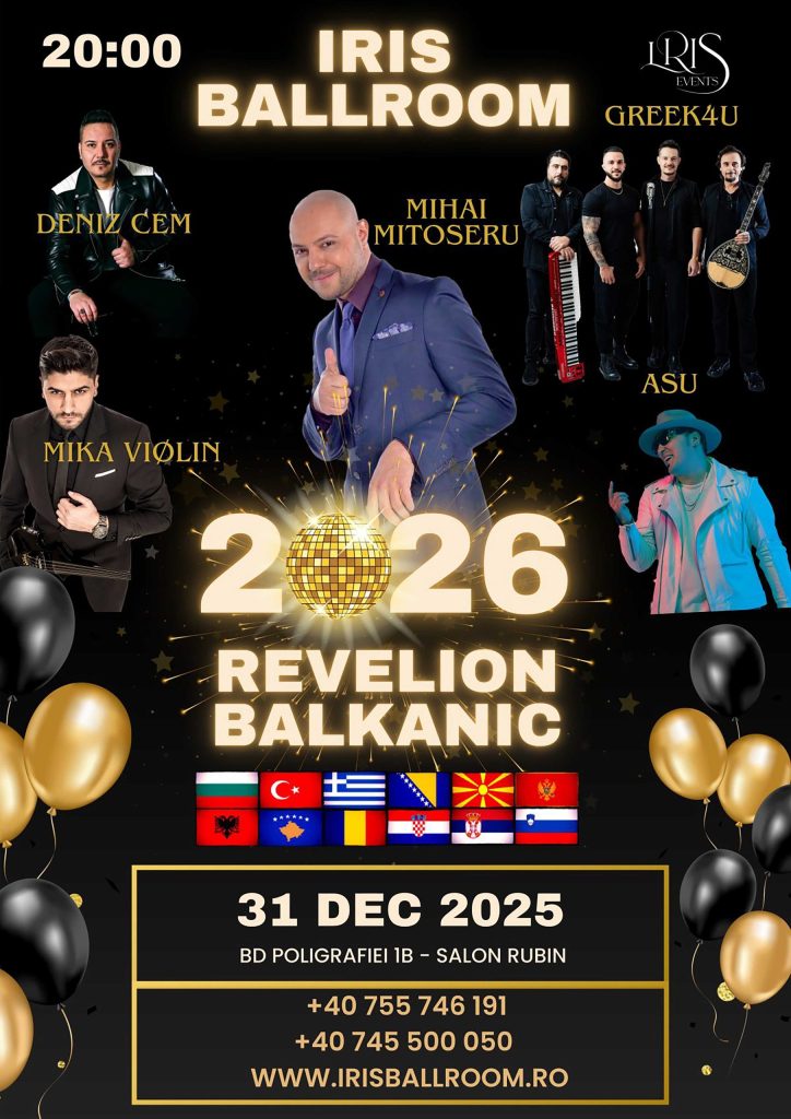 Revelion 2026 în București. Cele mai frumoase petreceri de pe 31 decembrie 2025 - prețuri și meniu Revelion 2026 în București. Cele mai frumoase petreceri de pe 31 decembrie 2025 - prețuri și meniu