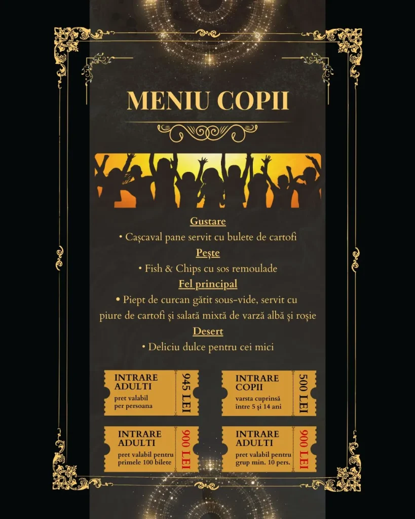 Revelion 2026 în București. Cele mai frumoase petreceri de pe 31 decembrie 2025 - prețuri și meniu Revelion 2026 în București. Cele mai frumoase petreceri de pe 31 decembrie 2025 - prețuri și meniu