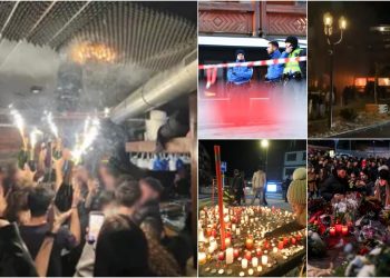 Momentul în care a izbucnit incendiul în barul din Crans-Montana, Elveția: "În câteva zeci de secunde, întreg clubul a luat foc" VIDEO